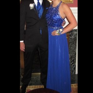 Blue Prom Dress